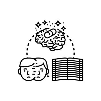 mental Nota tomando concepto desarrollando memoria estrategia vector
