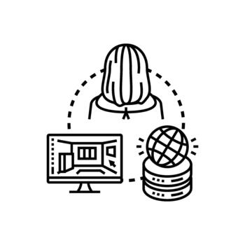 imagen preprocesamiento concepto con global datos análisis vector