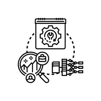 Artificial intelligence training data analysis process vector