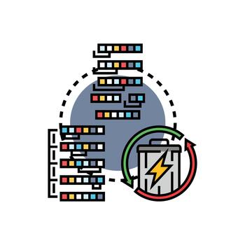 información administración sistema clasificación y Procesando datos vector