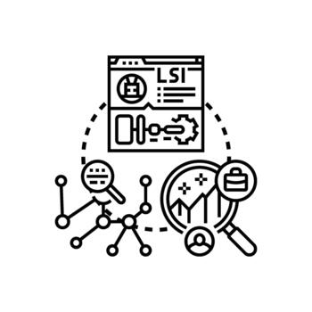 Search processing concept for data analytics vector