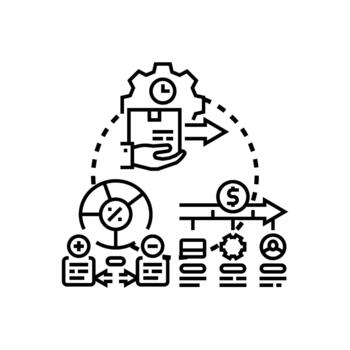 tarea paso por paso flujo de trabajo proceso concepto vector