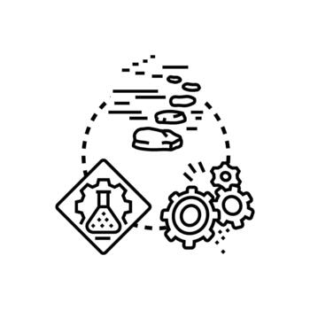 Learning progress concept representing education development evolution vector