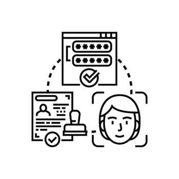 User completing authorization process for granted access vector