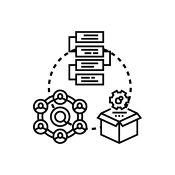 programación pasos flujo de trabajo desarrollo proceso visualización vector
