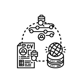 Data migration pipeline process transferring information system vector