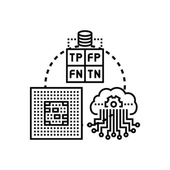 aprendizaje módulo organización para datos Procesando y artificial inteligencia vector