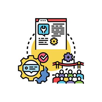 hecho a la medida instrucción desarrollando único aprendizaje y apoyo soluciones vector