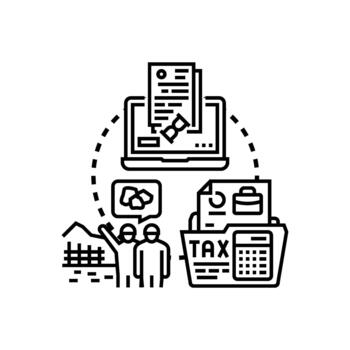 System audit trail viewer software concept vector