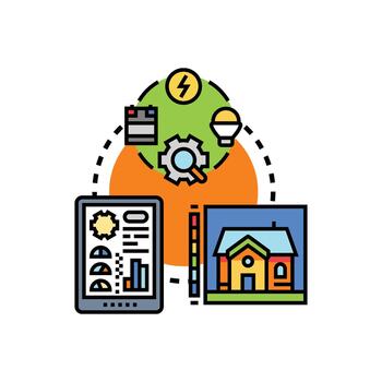 Dwelling functionality diagnostic analyzing home system data vector