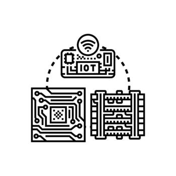 Circuit element elements forming a complex layout vector
