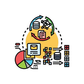 ai administrado datos segmentación proceso mejoramiento concepto vector