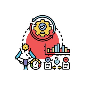 proceso ejecución modelado analizando negocio solución desarrollo vector