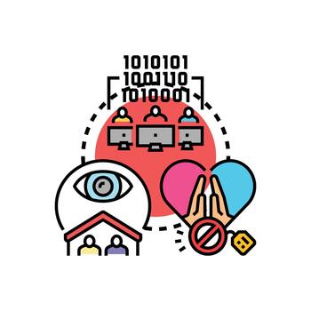 colaborativo código ascendencia ilustrando software desarrollo proceso vector
