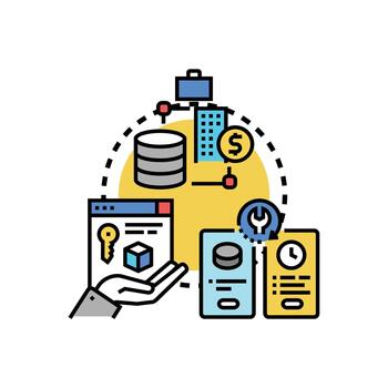 Data encoding options representing digital information processing vector
