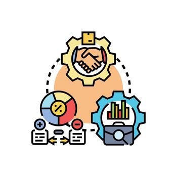 mirar código revisión flujo de trabajo proceso administración vector