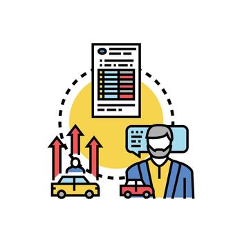 seguro conducción educación programa desarrollando conductor conocimiento vector