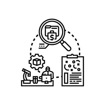 Test plan development process creating quality software solution vector