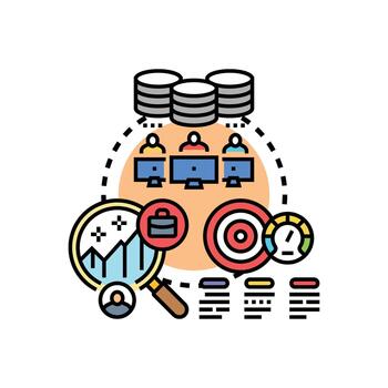 equipo carga de trabajo mejoramiento lograr eficiente recurso administración vector