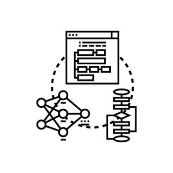código Generacion desde diagramas utilizando artificial inteligencia vector