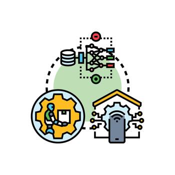 Training artificial intelligence model for machine learning process vector