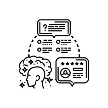 Testimonial validation process with user feedback loop vector