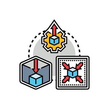 Optimizing data structure and compact layout concept vector