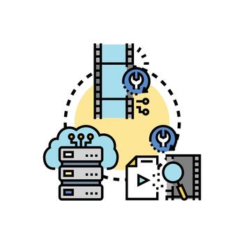 Backup copy data storage server synchronization process vector
