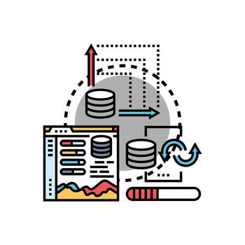 Data administration view managing information processing system vector