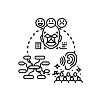 Conversation analytics processing customer interaction data vector