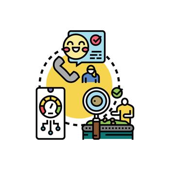 solicitud seguridad concepto desarrollando seguro software y sistemas vector