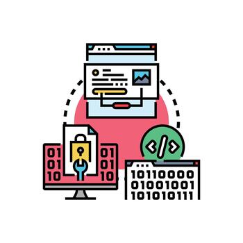 User contributed open source software development creating community vector