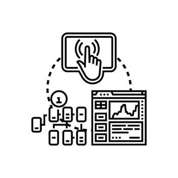 Developing user interface for computer system software vector