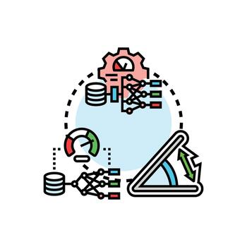 Accuracy enhancement process optimizing data machine learning vector