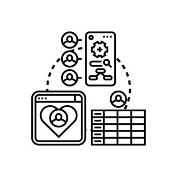 teléfono inteligente aplicación usabilidad experiencia desarrollando usuario interfaz vector