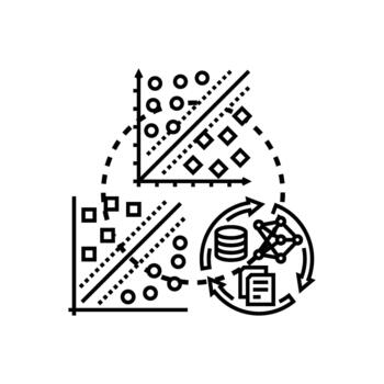 informática biblioteca para datos análisis y máquina aprendizaje vector