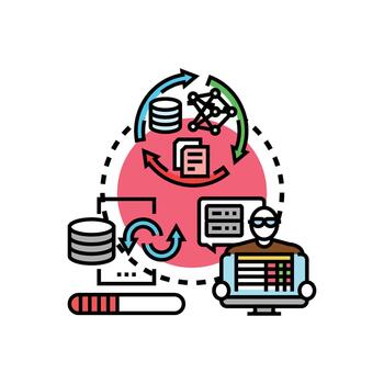 datos entrada Procesando y análisis concepto vector