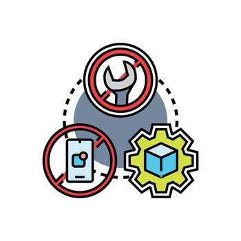 No código aplicación creación software desarrollo proceso diagrama vector