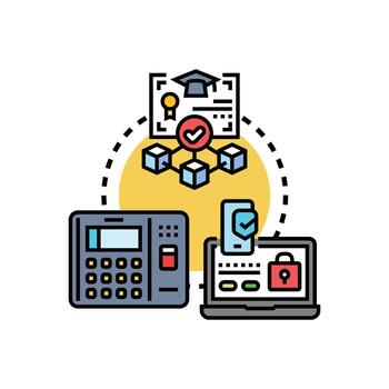 Active authentication detection process for data security vector