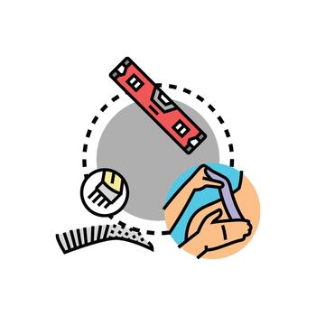técnico habilidad desarrollo y Ingenieria construcción proceso vector