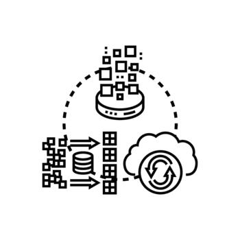 documento orientado nosql almacenamiento base de datos concepto vector