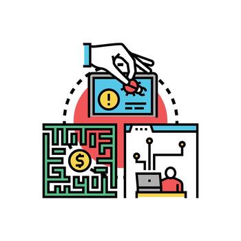 resolviendo problema, hallazgo solución, fijación problema concepto vector