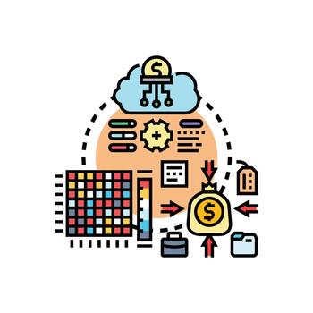 Premium annotated datasets processing and data analysis vector