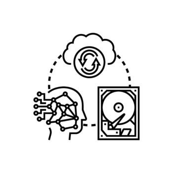 datos administración a escala optimizando nube informática soluciones vector