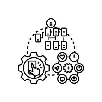 Web ui design concept developing digital interface vector