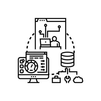 Software release deploying developing programming application processes vector