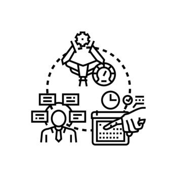 automatizando repetitivo Tareas algoritmo proceso mejoramiento vector