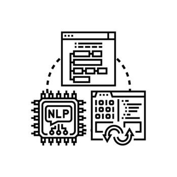 Foundational programming language development and natural language processing vector
