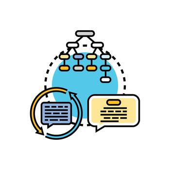 programación dialectos y idioma conceptos desarrollando tecnologías vector