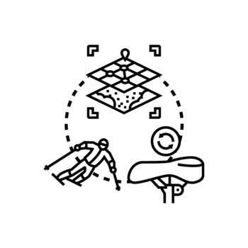 consistente imagen posicionamiento concepto vector
